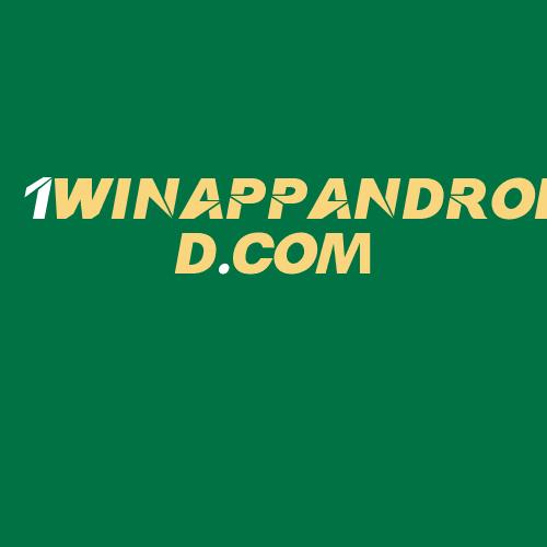 Logo da 1WINAPPANDROID